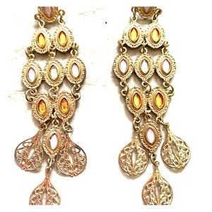 Urban Outfitters Gem Cascade Earrings